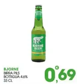 Rosa Cash Bjorne birra pils offerta