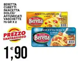 Vantaggio Cash&Carry Pancetta Beretta offerta