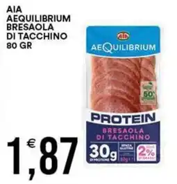 Vantaggio Cash&Carry AIA Aequilibrium bresaola di tacchino offerta