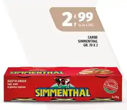 Vivo Supermercati Carne Simmenthal offerta