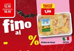 ALDI Ritagli di pollo offerta