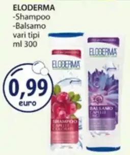 Acqua & Sapone Eloderma shampoo e balsamo offerta