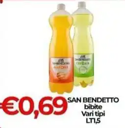 Supermercati Pasquale Prisco San Benedetto bibite offerta