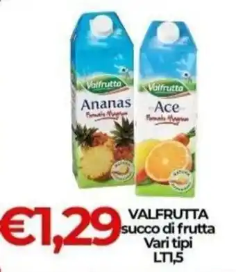 Valfrutta succo di frutta
