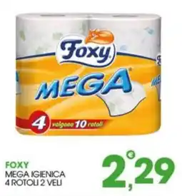 Rosa Cash Foxy mega igienica offerta