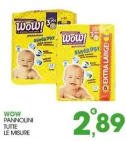Rosa Cash Wow pannolini offerta