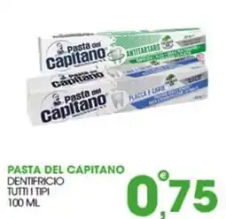 Rosa Cash Pasta del Capitano dentifricio offerta