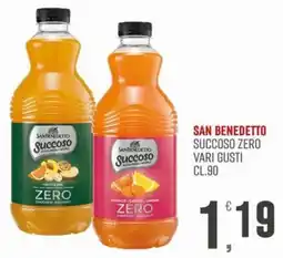 Marketpiù San Benedetto Succoso Zero offerta