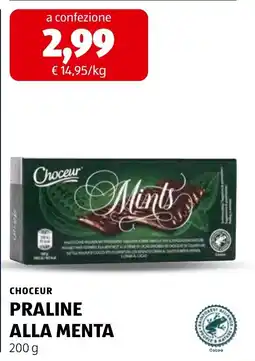 ALDI Choeur Praline alla menta offerta