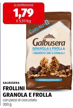 ALDI Galbusera Frollini Granola e Frolla offerta
