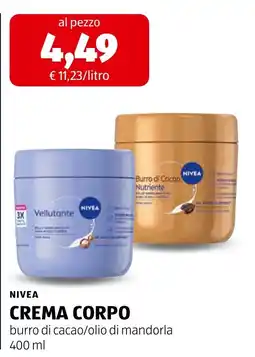 ALDI NIVEA Crema corpo offerta