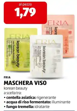 ALDI FRIA MASCHERA VISO korean beauty offerta