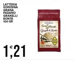 Vantaggio Cash&Carry Latteria Soresina Grana Padano Granelli di Bontà offerta