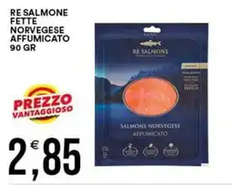 Vantaggio Cash&Carry Re Salmone fette norvegesi affumicato offerta