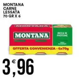 Vantaggio Cash&Carry Montana carne lessata offerta