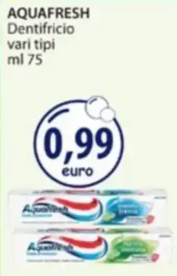 Acqua & Sapone Dentifricio Aquafresh offerta