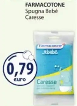 Acqua & Sapone FARMACOTONE Spugna Bebé Caresse offerta