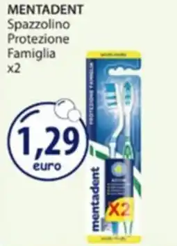 Acqua & Sapone Spazzolino Protezione Famiglia Mentadent offerta