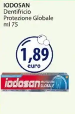 Acqua & Sapone Iodosan dentifricio protezione globale offerta