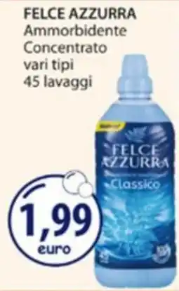 Acqua & Sapone Felce Azzurra Ammorbidente Concentrato offerta
