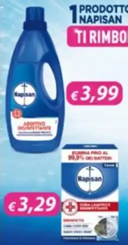 Acqua & Sapone Additivo disinfettante Napisan offerta