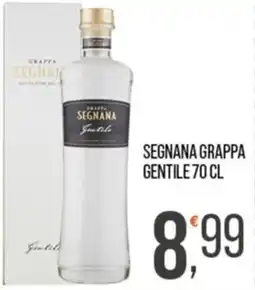 Cash pro Segnana grappa gentile offerta