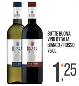 Cash pro Botte Buona Vino d'Italia offerta