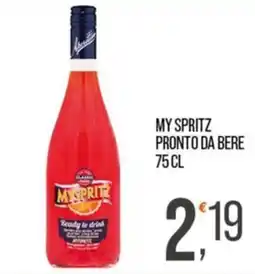 Cash pro My Spritz pronto da bere offerta