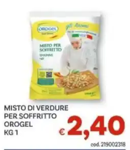 Vivo Supermercati Misto di verdure per soffritto OroGel offerta
