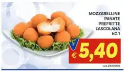 Vivo Supermercati Mozzarelle panate prefritte l'ascolana offerta