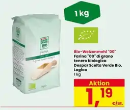 Interspar Farina "00" di grano tenero biologica Despar Scelta Verde Bio offerta