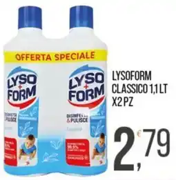 Cash pro Lysoform classico offerta