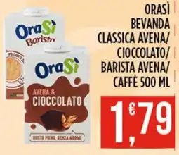 Euroesse OraSi bevanda classica avena cioccolato offerta