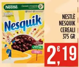 Euroesse Nestlé Nesquik cereali offerta