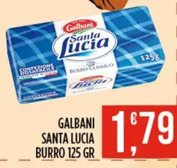 Euroesse Galbani Santa Lucia Burro offerta