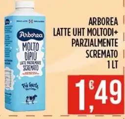 Euroesse Arborea latte UHT moltodi+ parzialmente scremato offerta