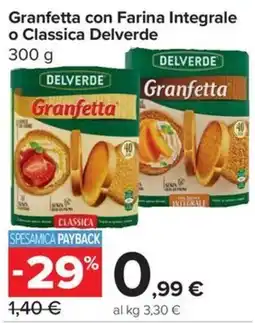 Carrefour Express Granfetta Delverde offerta