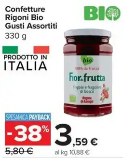 Carrefour Express Confette rigoni bio gusti assortiti offerta