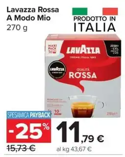 Carrefour Express Lavazza Rossa A Modo Mio offerta