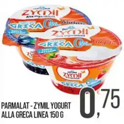 Cash pro Parmalat - Zymil yogurt alla greca linea offerta