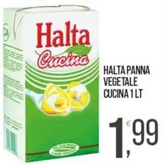 Cash pro Halta panna vegetale cucina offerta