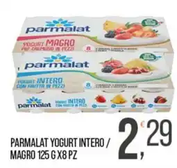 Cash pro Parmalat yogurt intero / magro offerta