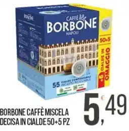 Cash pro Borbone caffè miscela decisa in cialde offerta