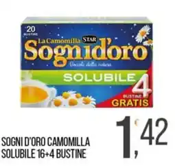 Cash pro Sogni d'oro camomilla solubile offerta