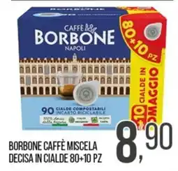 Cash pro Caffè Borbone miscela decisa in cialde offerta