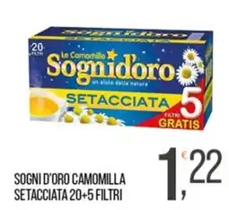 Cash pro Sogni d'oro camomilla setacciata offerta