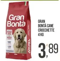 Cash pro Gran Bontà cane crocchette offerta
