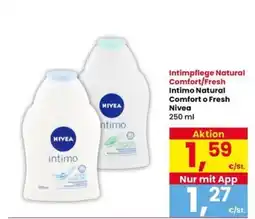 Interspar Nivea intimo Natural Comfort o Fresh offerta