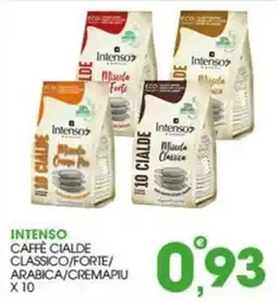 Rosa Cash Intenso Caffè Cialde Classico offerta