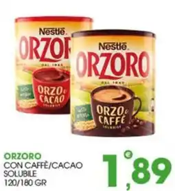 Rosa Cash Orzoro con caffè/cacao solubile offerta